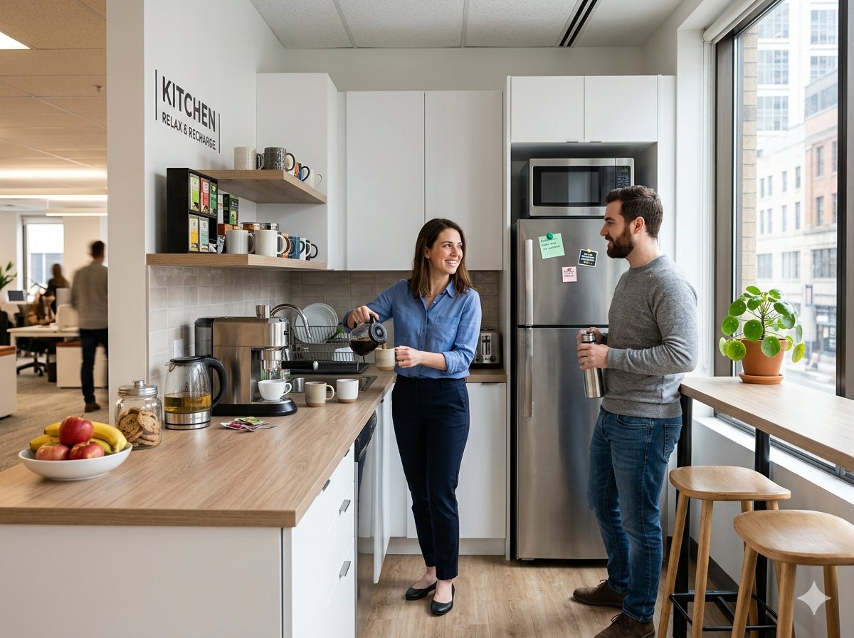 Kitchen and breakroom
