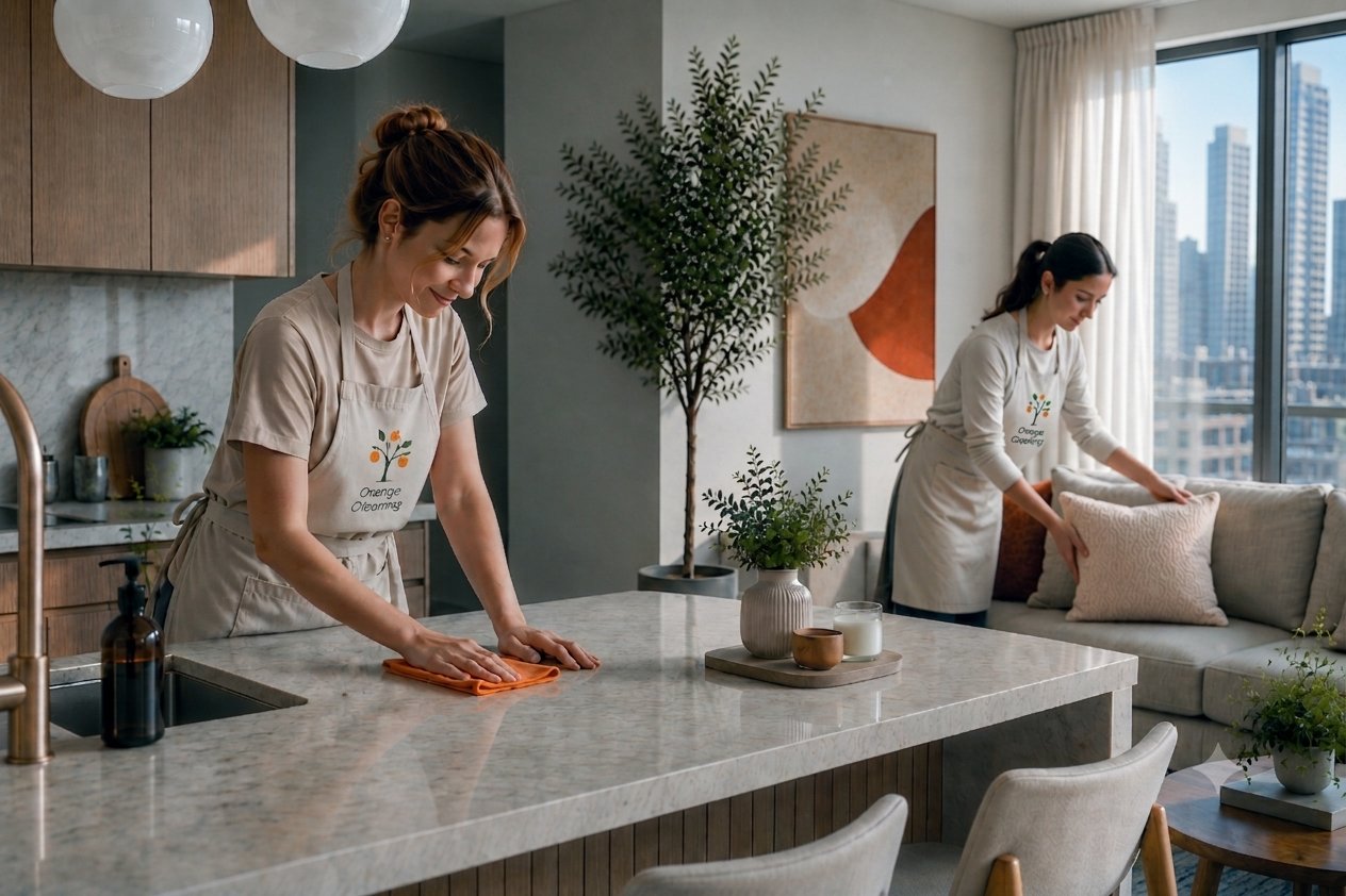 Professional cleaning service in Toronto condo